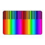 Rainbow Piano Keyboard  Magnet (Rectangular)