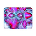 Crystal Northern Lights Palace, Abstract Ice  Double Sided Flano Blanket (Mini) 
