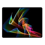 Crystal Rainbow, Abstract Winds Of Love  Double Sided Fleece Blanket (Small) 