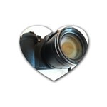 My Camera Rubber Coaster (Heart) 