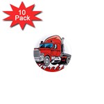 truckin 1  Mini Magnet (10 pack) 