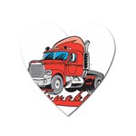 truckin Magnet (Heart)