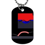 Geometrical abstraction Dog Tag (One Side)