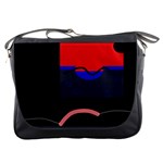 Geometrical abstraction Messenger Bags