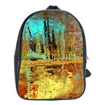 Autumn Landscape Impressionistic Design School Bags (XL) 
