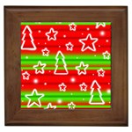 Christmas pattern Framed Tiles
