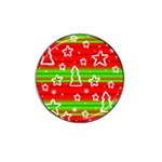 Christmas pattern Hat Clip Ball Marker (10 pack)
