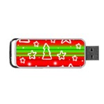 Christmas pattern Portable USB Flash (Two Sides)