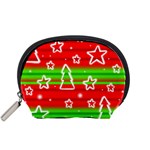 Christmas pattern Accessory Pouches (Small) 