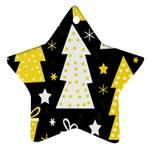 Yellow playful Xmas Ornament (Star) 