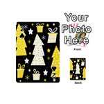 Yellow playful Xmas Playing Cards 54 (Mini) 