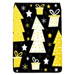 Yellow playful Xmas Flap Covers (L) 