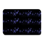 Xmas elegant blue snowflakes Plate Mats