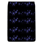 Xmas elegant blue snowflakes Flap Covers (S) 