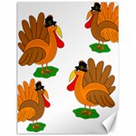 Thanksgiving turkeys Canvas 12  x 16  