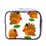 Thanksgiving turkeys Mini Toiletries Bags