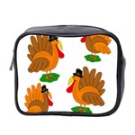 Thanksgiving turkeys Mini Toiletries Bag 2-Side
