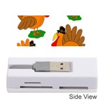 Thanksgiving turkeys Memory Card Reader (Stick) 