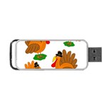 Thanksgiving turkeys Portable USB Flash (Two Sides)
