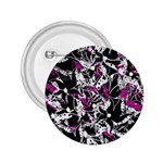 Purple abstract flowers 2.25  Buttons