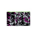 Purple abstract flowers Cosmetic Bag (XS)