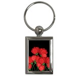Red tulips Key Chains (Rectangle) 