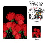 Red tulips Multi-purpose Cards (Rectangle) 