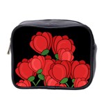 Red tulips Mini Toiletries Bag 2-Side