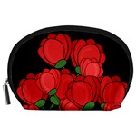 Red tulips Accessory Pouches (Large) 