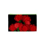 Red tulips Cosmetic Bag (XS)