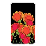Orange tulips Memory Card Reader