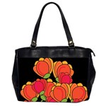 Orange tulips Office Handbags (2 Sides) 