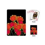 Orange tulips Playing Cards (Mini) 