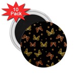 Insects Motif Pattern 2.25  Magnets (10 pack) 