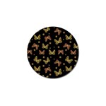 Insects Motif Pattern Golf Ball Marker