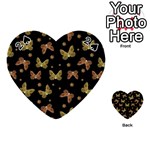 Insects Motif Pattern Playing Cards 54 (Heart) 