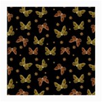 Insects Motif Pattern Medium Glasses Cloth