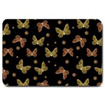Insects Motif Pattern Large Doormat 