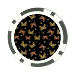 Insects Motif Pattern Poker Chip Card Guards (10 pack) 
