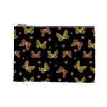 Insects Motif Pattern Cosmetic Bag (Large) 
