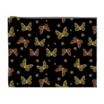 Insects Motif Pattern Cosmetic Bag (XL)