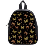 Insects Motif Pattern School Bags (Small) 