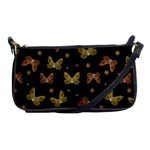 Insects Motif Pattern Shoulder Clutch Bags