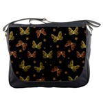 Insects Motif Pattern Messenger Bags