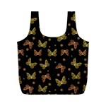 Insects Motif Pattern Full Print Recycle Bags (M) 