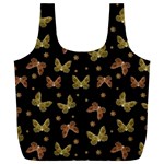 Insects Motif Pattern Full Print Recycle Bags (L) 