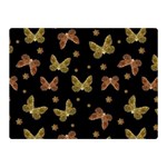 Insects Motif Pattern Double Sided Flano Blanket (Mini) 