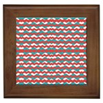 Geometric Waves Framed Tiles