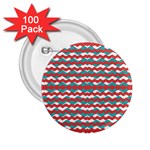 Geometric Waves 2.25  Buttons (100 pack) 