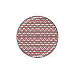 Geometric Waves Hat Clip Ball Marker (4 pack)